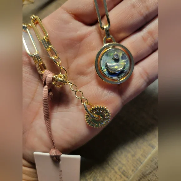 (NWT) Mignonne Gavigan Luna Charm Necklace - Picture 3 of 15